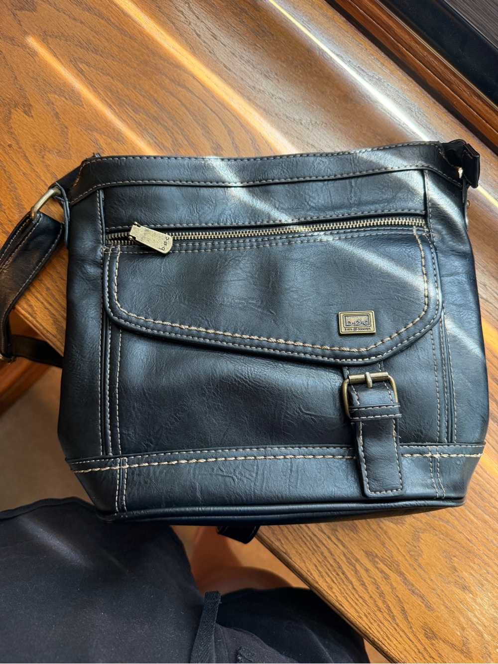 Black B.O.C. crossbody bag